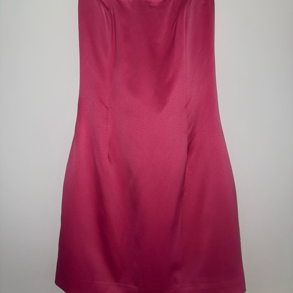 Elliatt Pink Sheath Cocktail Dress Sweetheart Neckline